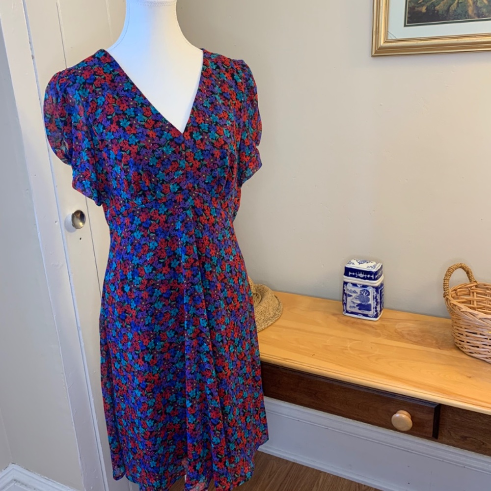 Gorgeous Calvin Klein Floral Dress